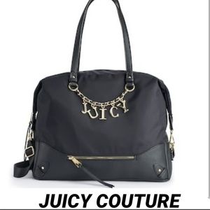 JUICY COUTURE LARGE LOGO LUGGAGE CARRY ON BAG